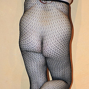 horny in fishnet nylons gallery image