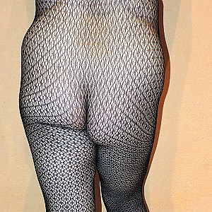 horny in fishnet nylons gallery image