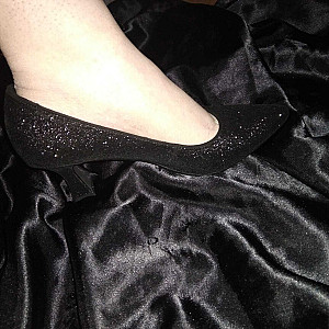 Das erste Bild von WishGirl's Galerie - Schwarz glitzernde High Heels