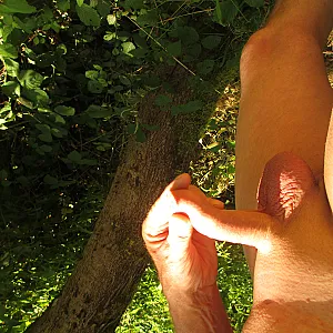 ich wieder outdoor mit dicken eiern Galeriebild