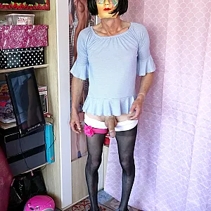 Geile Wäsche und mein Schwanz steht ... Galeriebild