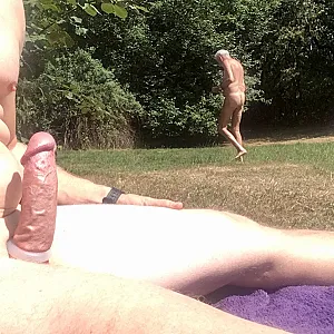 Mit Zuschauern am See Galeriebild