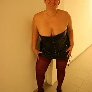 Posing in the basement floor ... gallery image
