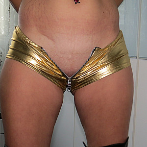 Golden pant gallery image