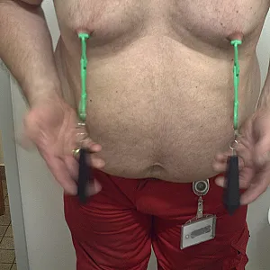 Nipplegames in green part 2 gallery image