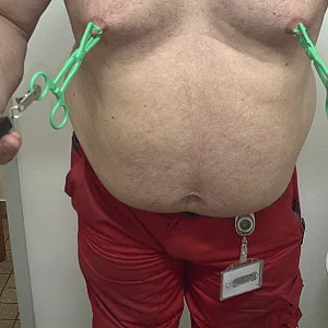 Nipplegames in green part 2 gallery image