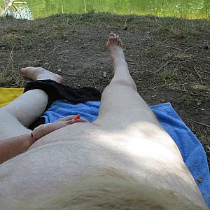 outdoors at the lake gallery image