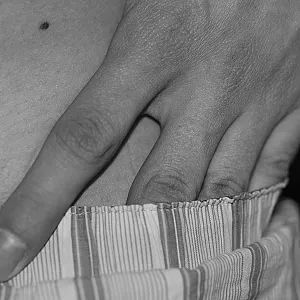 My hands exploring my body gallery image