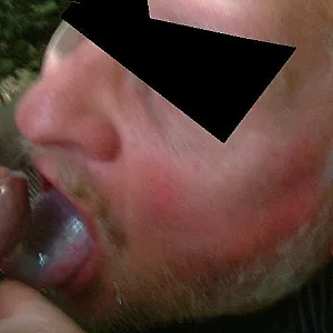 Blowjob and smallow sperm gallery image