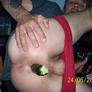 vegetable in my butt gallery image