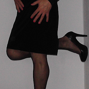 dressed in nylons gallery image