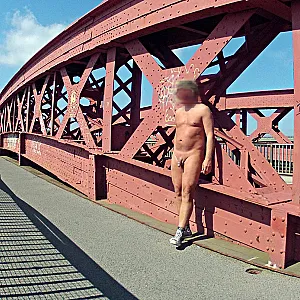 sunbath on the bridge gallery image