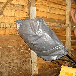 Hütte am Waldrand Galeriebild
