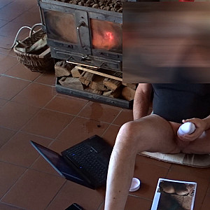 First Image Of Nacktfrosch-xxl's Video - at the fireplace