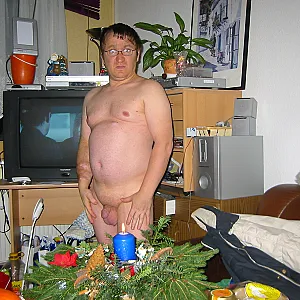 55Paul55 nackt zur Adventszeit Galeriebild