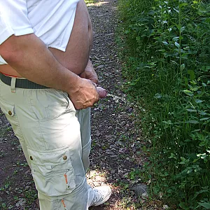 walking and had to pee gallery image