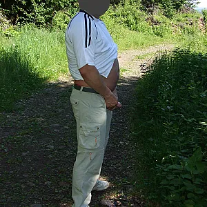walking and had to pee gallery image