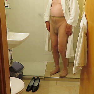 fun nude in a pantyhose gallery image