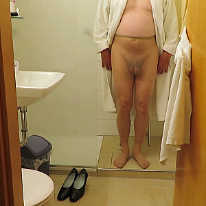 fun nude in a pantyhose gallery image