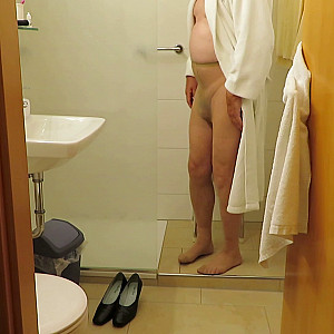 fun nude in a pantyhose gallery image