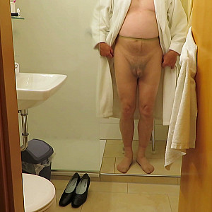 fun nude in a pantyhose gallery image