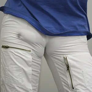 white wet jeans gallery image