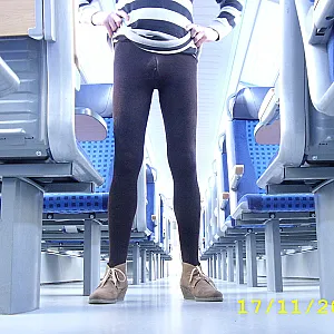 Ich in Dw Outdoor und im Zug unterwegs Galeriebild