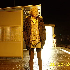 Ich in Dw Outdoor und im Zug unterwegs Galeriebild