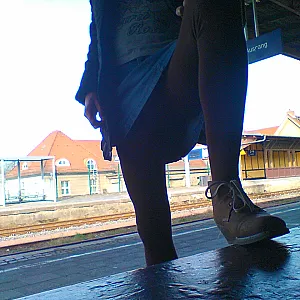 Ich in Dw Outdoor und im Zug unterwegs Galeriebild