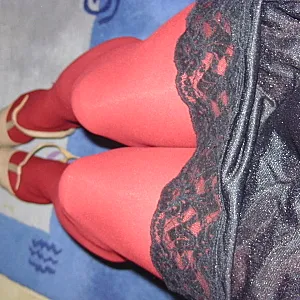 Geile Nylonbeine Galeriebild