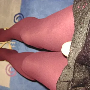Geile Nylonbeine Galeriebild