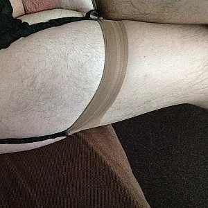 nylons straps and heel horny gallery image