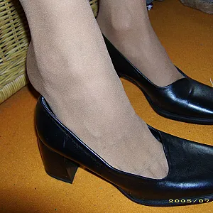 Schuhmodenschau und meine Füße Galeriebild
