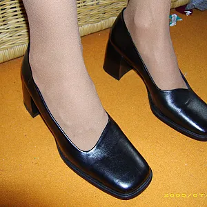 Schuhmodenschau und meine Füße Galeriebild