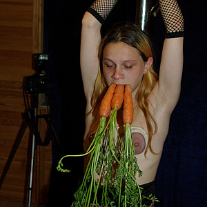 carrot with green gallery image