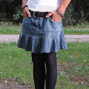 Special - That's me, wearing a miniskirt gallery image