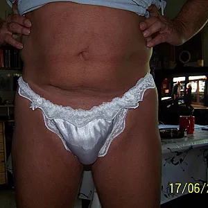 white sissypanty gallery image