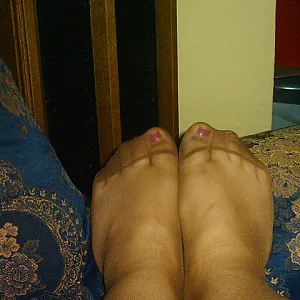 Meine Beine und Füße in Nylons Galeriebild