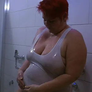 Transparent SWIMSUIT under the SHOWER gallery image