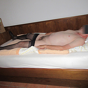 nude in nylons 2 gallery image