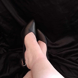 Schwarze High Heels Galeriebild