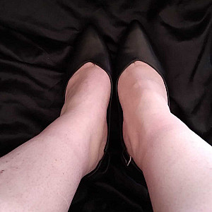 Schwarze High Heels Galeriebild