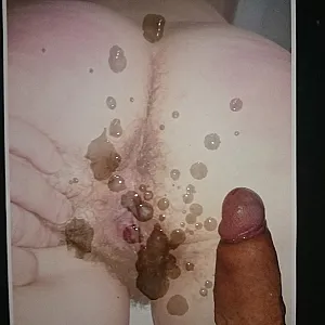 cum on ass gallery image