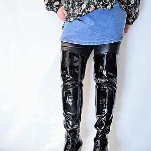 Tight high overknees gallery image