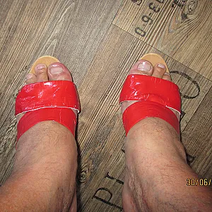 cum on heels gallery image