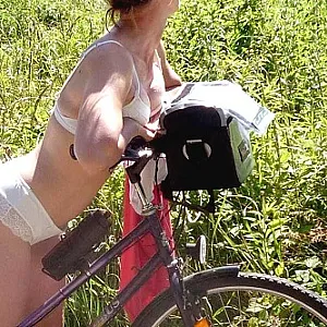 riding bike in summer gallery image