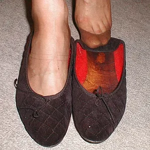 smelly nylon feet gallery image