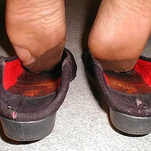 smelly nylon feet gallery image