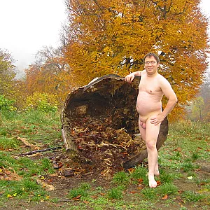 der 55Paul55 nackt im Herbst Galeriebild