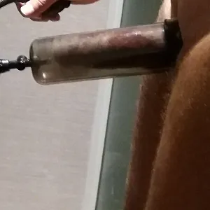 pumping my cock gallery image